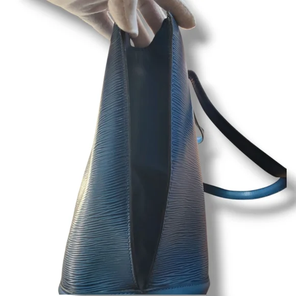 LOUIS VUITTON Vintage Toledo Blue Epi SAINT JACQUES Shopping Tote Shoulder Bag - Picture 6 of 17